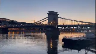 vlog / Living alone in Budapest #2. Center walk, Japanese food picnic and tram tour