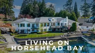 $4.1M Waterfront Estate Tour | Indoor Pool, Wine Cellar & 145 Feet of Private Shoreline