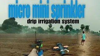 Micro mini sprinkler low cost drip irrigation system