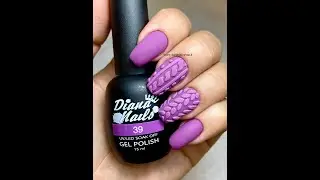 EFFETTO MAGLIONE UNGHIE /TUTORIAL NAIL ART /DIANANAIL-SHOP.IT