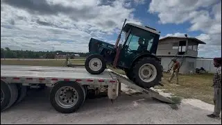 Montreal to prince edward  .. first vlog as trucker moving ford tractors .. desi vlog 