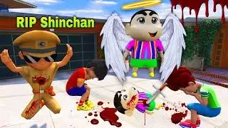 Shinchan Died & Little Singham Entered His Body in GTA 5 | GTA 5 Gameplay
