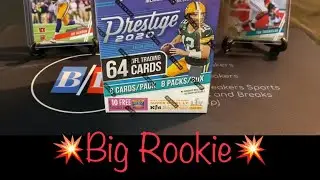2020 Prestige Blaster, BIG ROOKIE PUll, and Break Announcement! 🏈