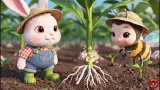 Portuguese | Ra&iacute;zes Sob o Ch&atilde;o com Bunny e Buzz | Roots Under the Ground With Bunny and Buzz