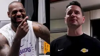 JJ Redick trolls LeBron James in locker room after 50k points 