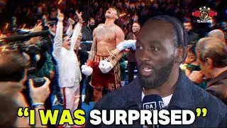 Terence Crawford: &ldquo;I was SURPRISED&hellip;&hellip;&rdquo; Crawfords immediate reaction to Ryan Garcia vs Mario Barrios