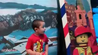 Family went to Wonderful toronto legoland city! kids fun locker