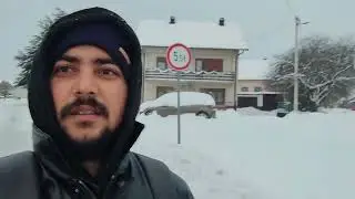 Croatia #snowfall #Europe