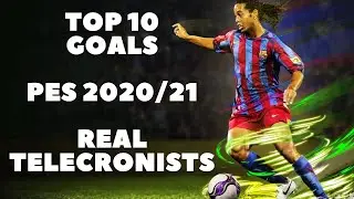 TOP 10 GOALS PES 2020/21 [TELECRONISTI REALI!!!]