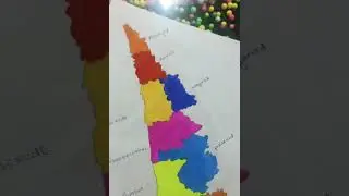 Kerala districts map