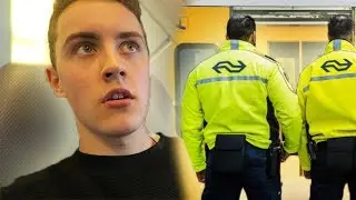 ILLEGAL TRAIN RIDING IN AMSTERDAM!!