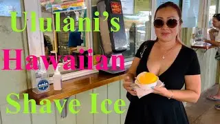 Best Ululani&rsquo;s Hawaiian Shave Ice in Maui, Hawaii USA | Oluwalu Fruit Stand | DAY 1 | Cali Que Em