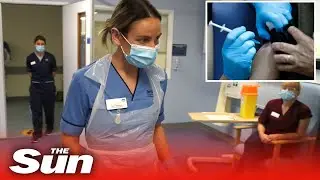 Warning after two people get allergic reactions to Pfizer Covid vaccine