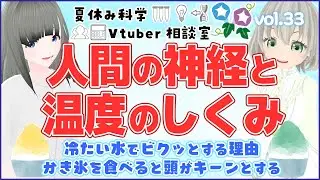【薬学乙女たん&times;花白もか】冷たさでビクっ！冷たさで頭痛！なぜ起こる？【夏休み科学Vtuber相談室 Vol.33】