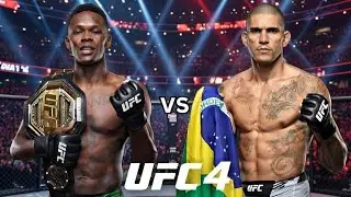 Alex Pereira KNOCKS OUT Adesanya in Round 1 💥 | UFC4 