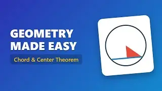 Geometry Basics: Chord Length & Distance from Center Explained