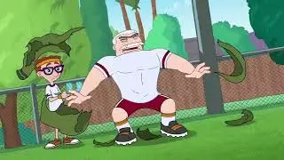 Monogram Goes Feral on Doof - Phineas and Ferb Season 5