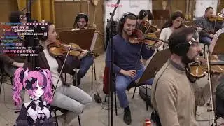 Ironmouse Reaction To Violinist Pogging During Orchestra Performance