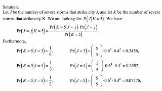 Exam P exercise for April 8, 2020