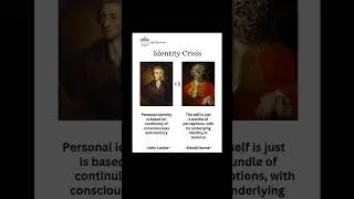 Locke vs. Hume on Identity #quotes #philosophy #books #identity