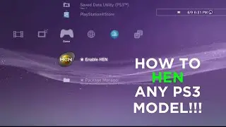How to Install HEN/HFW on Any PS3 Firmware 4.86 or Lower!!!