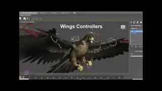 Rigging Wings in 3ds Max Tutorial (Peregrine Falcon)