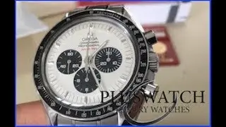 Omega Apollo 11 3569 356931 Panda white dial