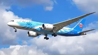 Boeing 787's Landing on Runway 27L - Plane Spotting at London Heathrow Airport