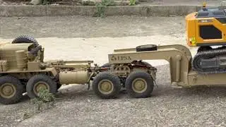 RC Heavy Haul | HG P802 Truck + Toucan T207 Low Boy Trailer