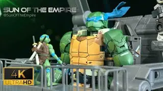 HEATBOYS HB0018 LEONARDO NINJA TURTLES MECHATRAN TMNT Mecha action figure Q.Review 444