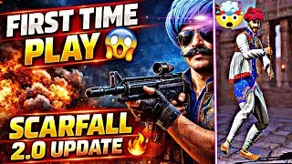 First Time Play ScarFall Battle Royale 🔥 | New Experience 😱