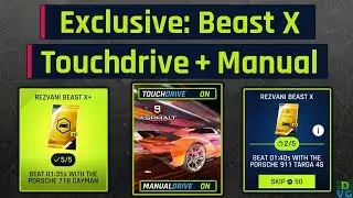 Asphalt 9 | Exclusive Event - Rezvani Beast X | Touchdrive + Manual Guide