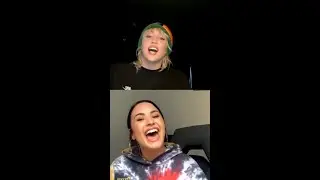 Miley Cyrus & Demi Lovato Instagram live - March 17, 2020