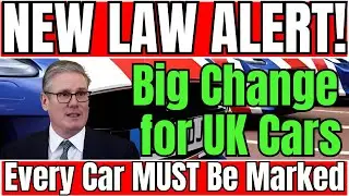 🚨 Новый закон лейбористов о транспорте ⚖️ 🚗 Требует наличия видимой маркировки на всех автомобиля...