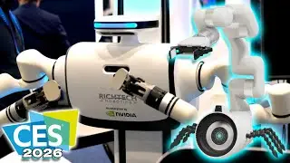 CES 2026 | Richtech Robotics Shows off NEW robot cast