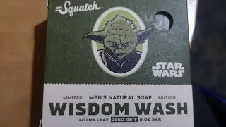 Dr Squatch Star Wars LIMITED EDITION Wisdom Wash shower test & review