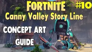 Fortnite Save The World │Canny Valley Story Mission │Concept Art Guide │Mission 10