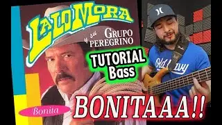 How to play BONITA - LALO MORA and his group Peregrino (BASS TUTORIAL) 🎸🔥