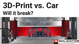 Solidator - Material Strengh Demo Car Functional Grey Resin