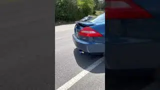 Honda Accord V6 STRAIGHT PIPED! LOUD!