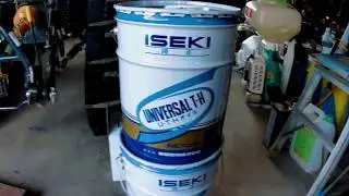 ISEKIトラクターNTA343,ミッションオイル交換