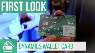 Dynamics Wallet Card with cellphone connection #MWC2018