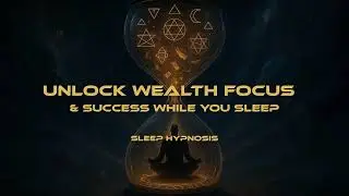 Unlock Wealth Focus and Success While You Sleep &mdash; Deep Sleep Hypnosis Manifestation