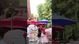 🇻🇳 Pink Doraemon in Saigon, Vietnam | #berryoi on #Twitch #travel