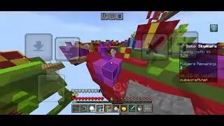 Minecraft HIVE/CUBECRAFT skywars during December, 25, 2025