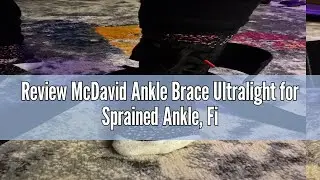 Review McDavid Ankle Brace Ultralight for Sprained Ankle, Figure 8 Ankle Braces, Lace up Ankle Brace