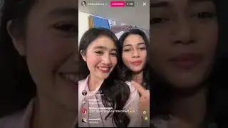 LIVE INSTAGRAM FEBBY dibalik Layar #cintadibawahtangan #febbyrastanty 