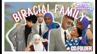 Making A Biracial Family in the Sims 4