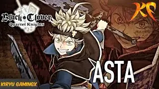 Black Clover: Quartet Knights (PS4) Asta Gameplay!