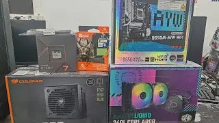 Asus B650M-AYW WIFI Gaming Pc Setup || Pc Installation  || Gaming Pc Build